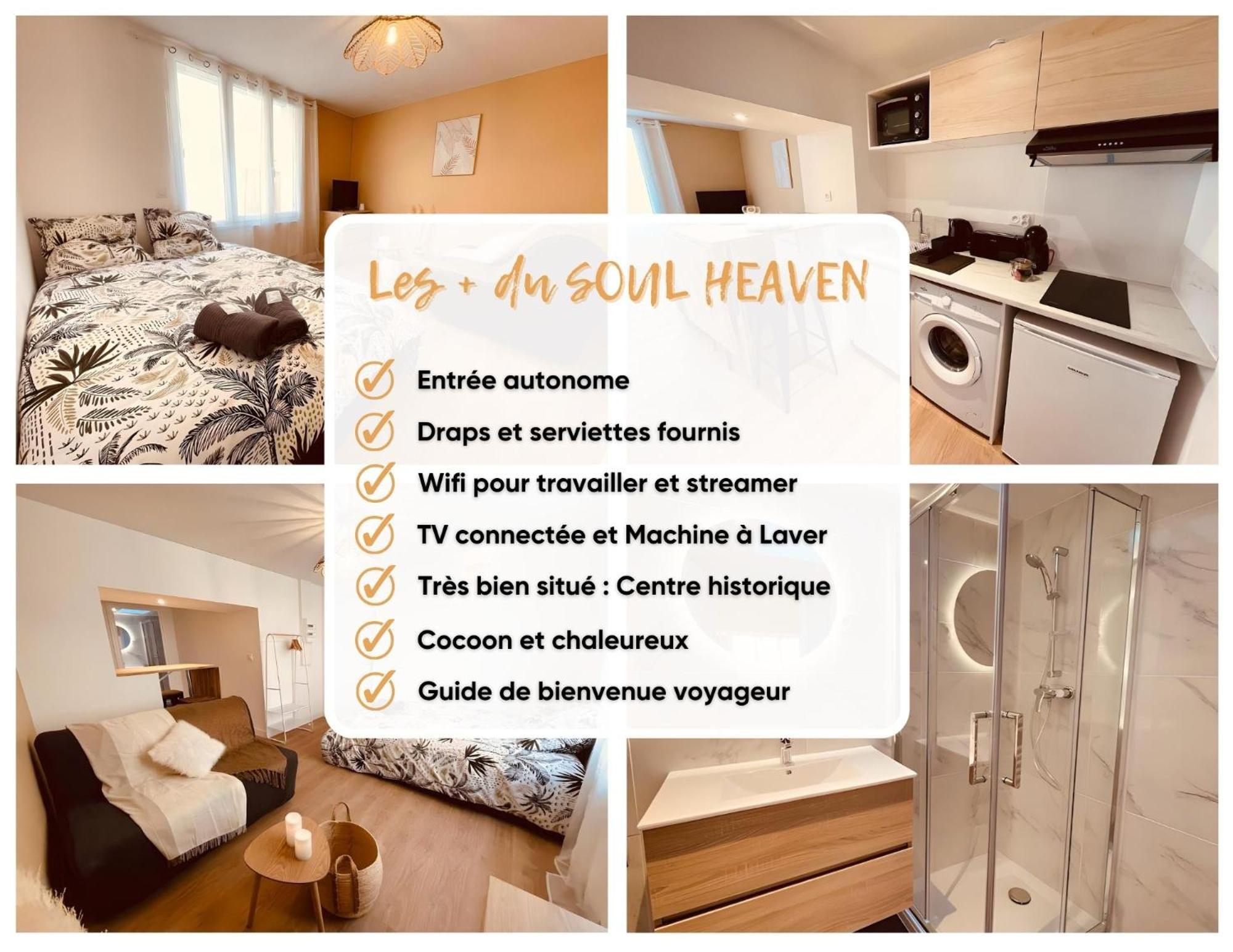 Appartamento Le Soul Heaven - Centre historique - Wifi et Netflix - Stationnement à proximité Niort Esterno foto